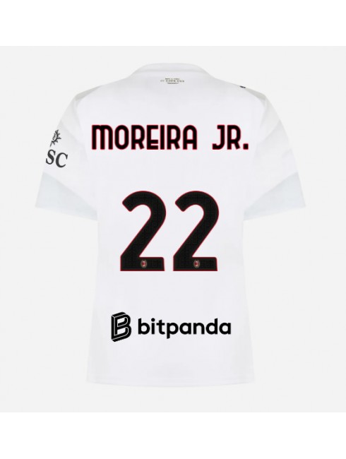 AC Milan Diego Moreira #22 Auswärtstrikot für Frauen 2026-27 Kurzarm AC Milan Diego Moreira #22 Auswärtstrikot für Frauen 2026-27 Kurzarm